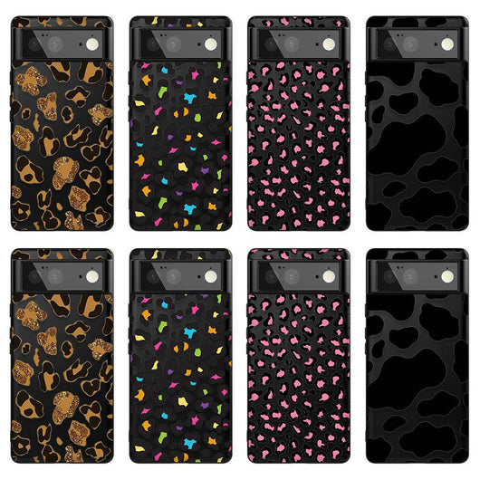 Leopard Print protection case for Google Pixel 7Pro 7 6a 6 6Pro 5 5a 5G