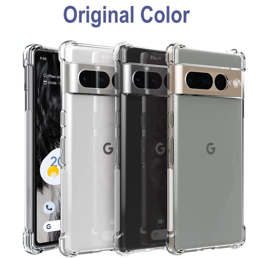 Transparent protection case for Google Pixel 7 pro