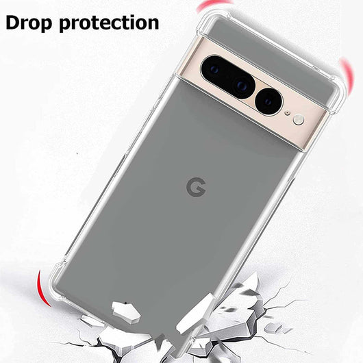 Transparent protection case for Google Pixel 7 pro