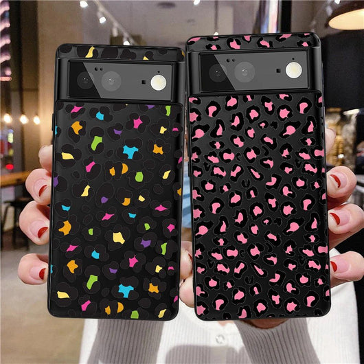 Leopard Print protection case for Google Pixel 7Pro 7 6a 6 6Pro 5 5a 5G