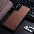 Carbon fibre optics case for Sony Xperia series