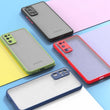 Transparent clear matte case for Samsung Galaxy S22 S21 S20 S10 S9 S8 FE Note 20 10