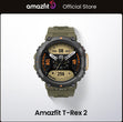 New Amazfit T Rex 2 Smartwatch Dual Band Route Import 150+Built-in Sports Modes