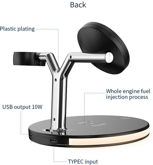 3 in 1 Magnetic Wireless Charger Stand