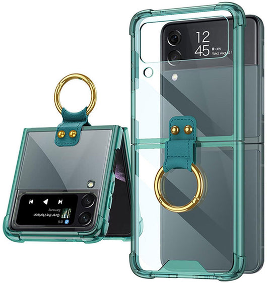 Clear plated case for Samsung Galaxy Z Flip 3 FLIP 4