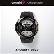 New Amazfit T Rex 2 Smartwatch Dual Band Route Import 150+Built-in Sports Modes