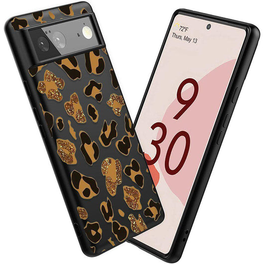 Leopard Print protection case for Google Pixel 7Pro 7 6a 6 6Pro 5 5a 5G