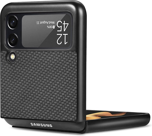 Luxury Carbon Fibre case for Samsung Galaxy Z Flip 3 4