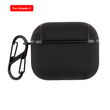 Woven Textile Wireless Earphone Case for Apple Airpods Pro 2 3